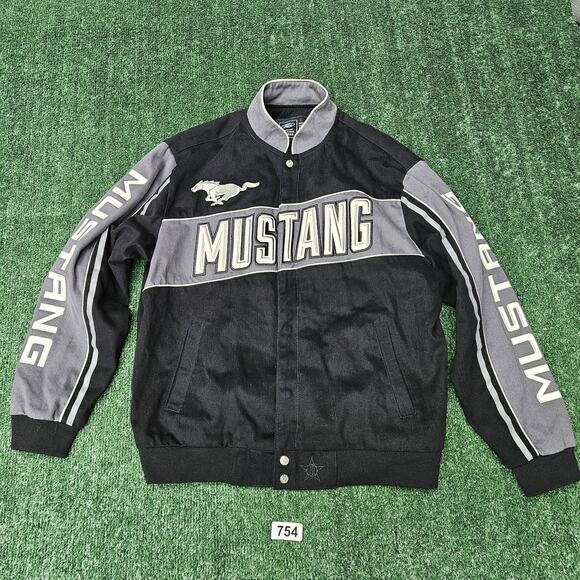 Vintage Ford Mustang Jacket Size Large - Picture 1 of 14